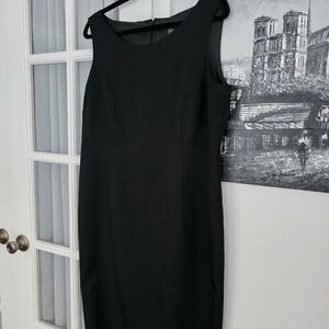 Classic Black Shift Dress